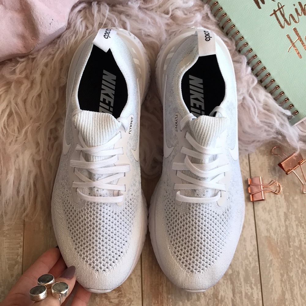 NWT Nike ID epic react platinum - Picture 3 of 8